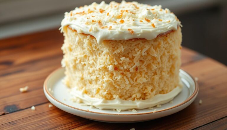 Coconut-Sour Cream Layer Cake