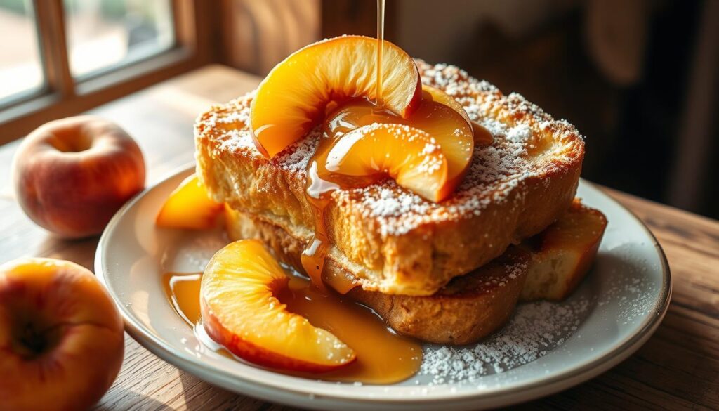 Peach French Toast Bread