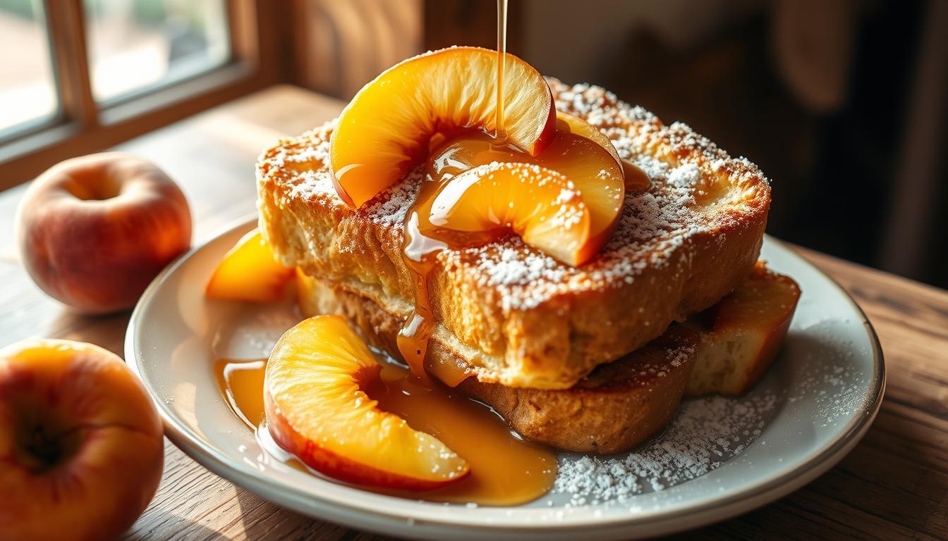 Peach French Toast Bread