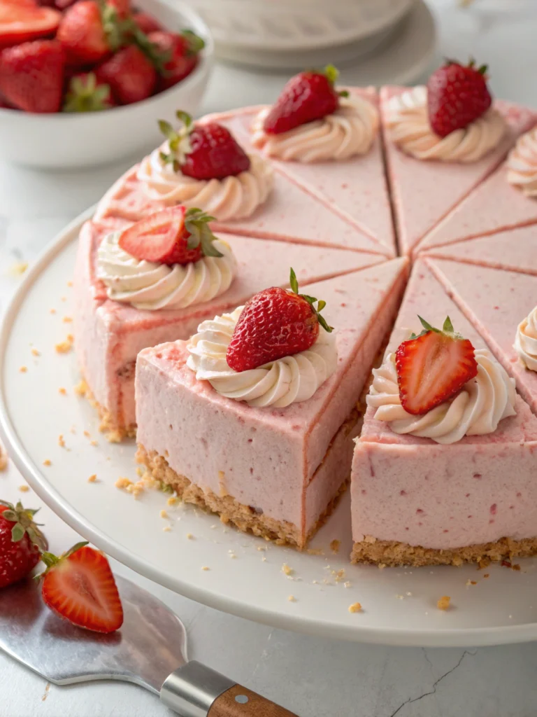 Strawberry cake