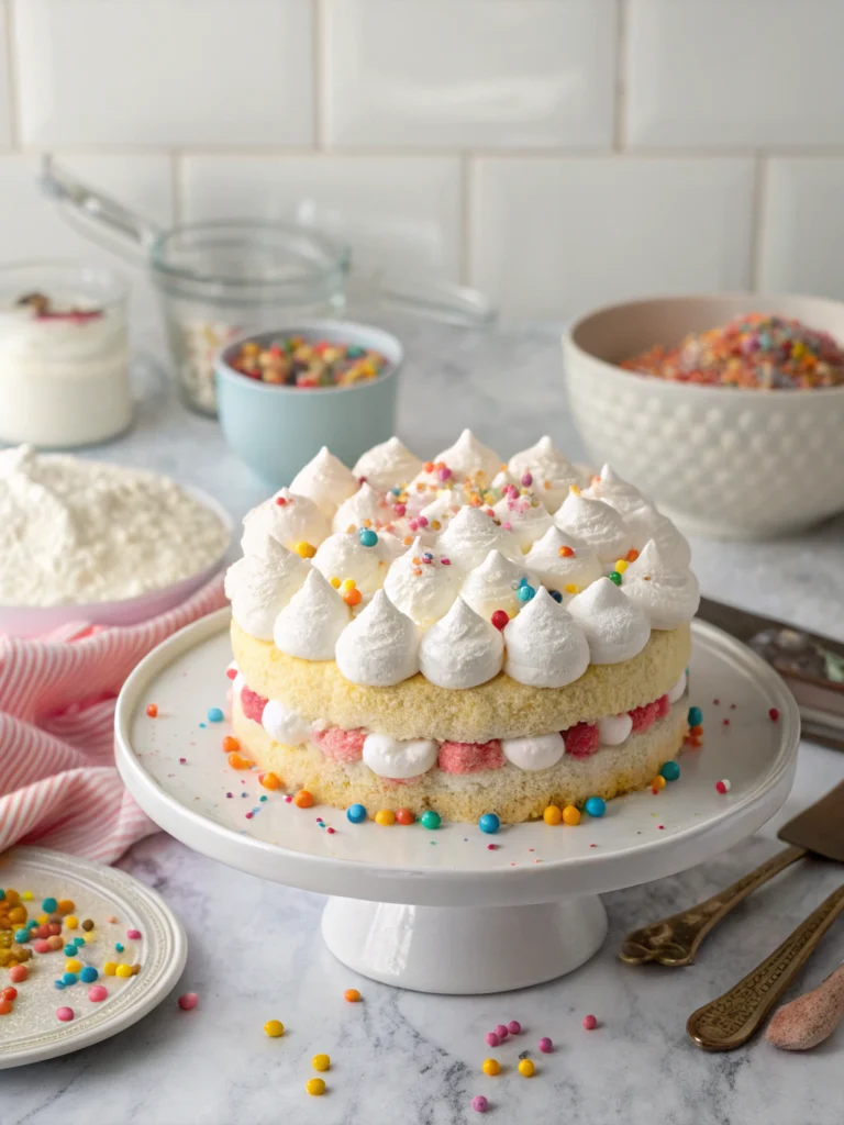 fluffy cloud cake recipe
